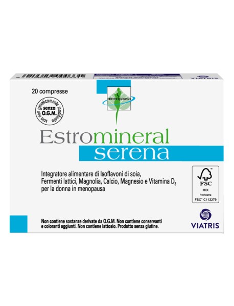 ESTROMINERAL SERENA INTEGRATORE 20 COMPRESSE