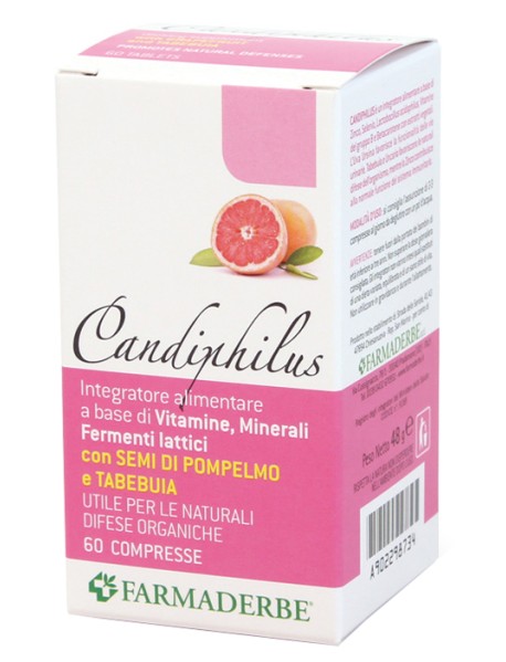 FARMADERBE CANDIPHILUS 60 COMPRESSE 66G