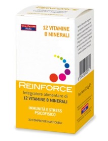 VITAL FACTORS REINFORCE 12 VITAMINE + 8 MINERALI 30 COMPRESSE