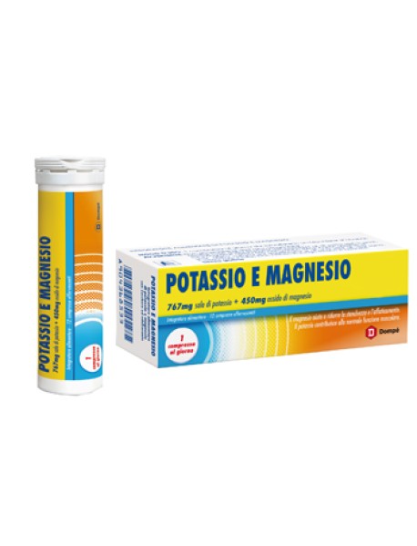 BRACCO POTASSIO E MAGNESIO 12 COMPRESSE 