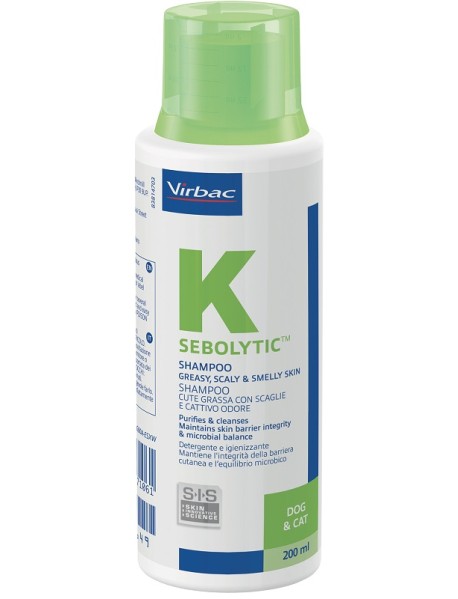 SEBOLYTIC SHAMPOO 200ML VET