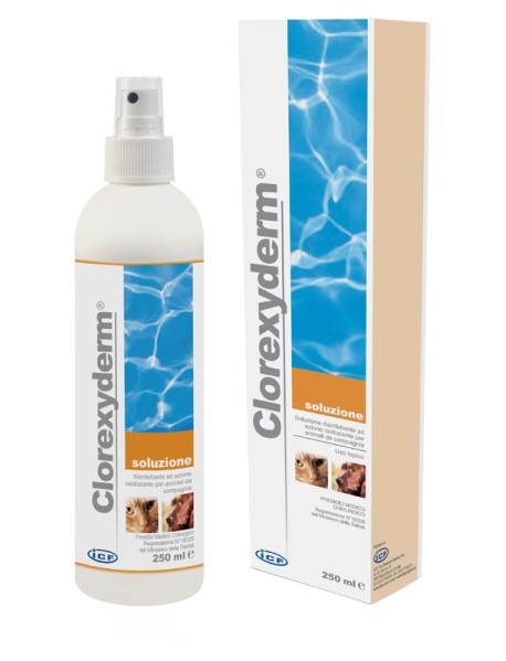 ICF CLOREXYDERM SOLUZIONE VETERINARIA 250ML 