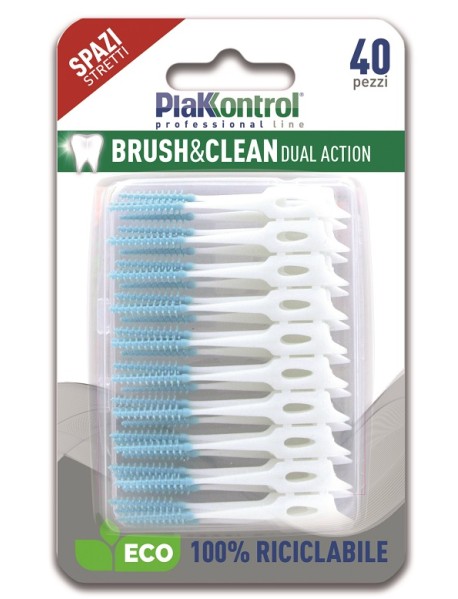 PLAKKONTROL SCOVOLINO BRUSH & CLEAN 40