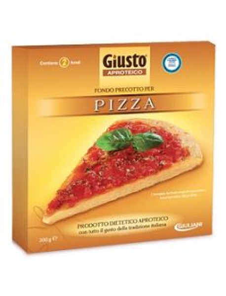 GIUSTO FONDO PRECOTTO PER PIZZA APROTEICO 200G