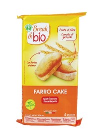 B&B FARRO CAKE NATURALE 4X45G