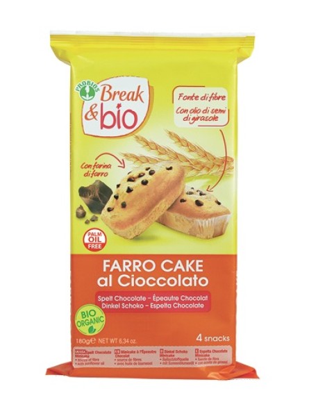 B&B FARRO CAKE CIOC 4X45G