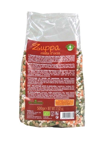 ZUPPA MISTA ORZO BIO 500GR (CERZ