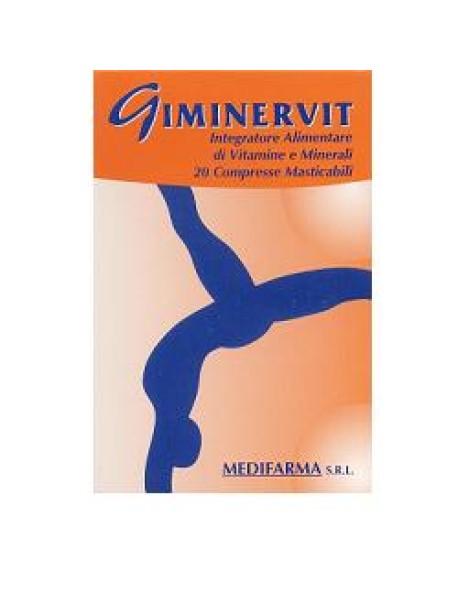 GIMINERVIT 20CPR MASTIC