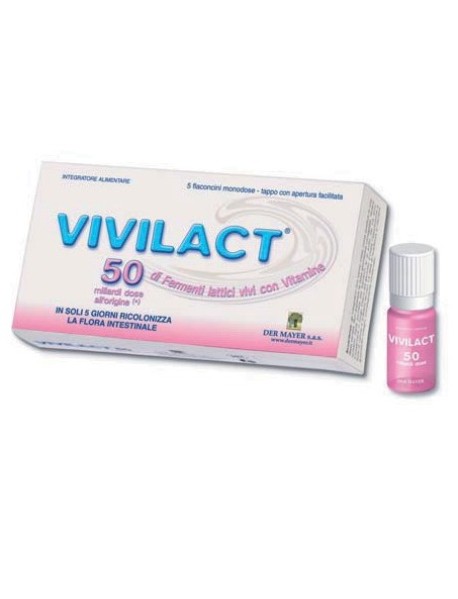 VIVILACT 50 MILIARDI 5 FLACONCINI DA 7ML