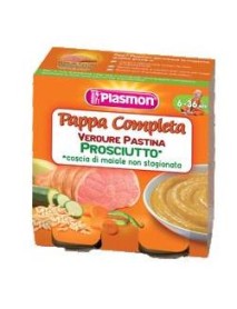 PLASMON PAPPA COMPLETA PROSCIUTTO/VERDURE/PASTINA/PROSCIUTTO 