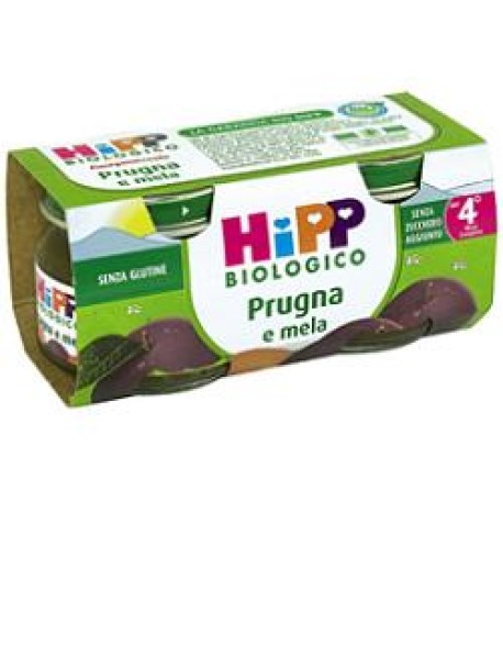 HIPP BIO OMO PRUGNA MELA 2X80G