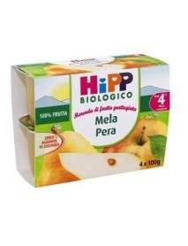 HIPP BIO MERENDA MELA E PERA 4X100G