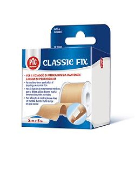 PIC CLASSIC FIX CEROTTI SU ROCCHETTO IN TELA 2,5CMx5MT  