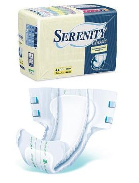 SERENITY SOFT-DRY PANNOLONE SUPER MISURA EXTRALARGE 15 PANNOLONI