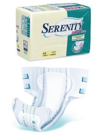 SERENITY SOFT-DRY PANNOLONE A MUTANDNA MAXI MISURA MEDIA 30 PANNOLONI