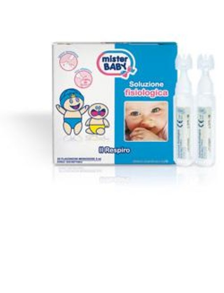 MISTER BABY SOLUZIONE FISIOLOGICA 20 FLACONCINI 5ML