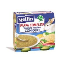 MELLIN PAPPA COMPLETA CONIGLIO 2X250G
