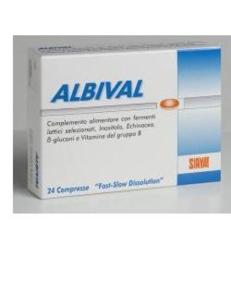 ALBIVAL SIMBIOTICO 24 COMPRESSE