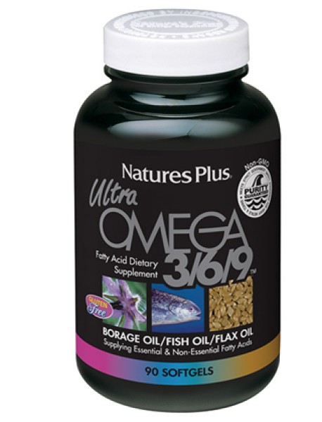 NATURE'S PLUS ULTRA OMEGA 3/6/9 90 CAPSULE