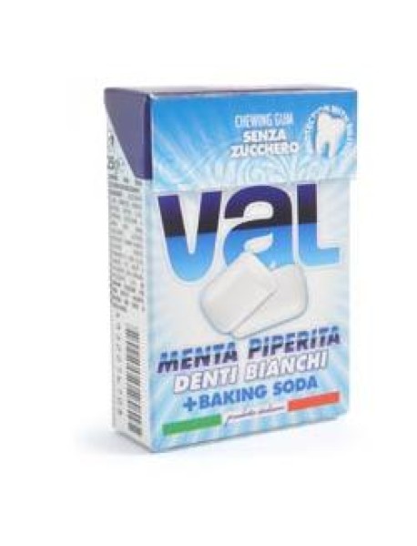 VAL CHEWING GUM SENZA ZUCCHERO MENTA PIPERITA 25G