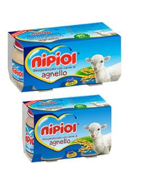 NIPIOL OMOGENEIZZATO AGNELLO 2x80G