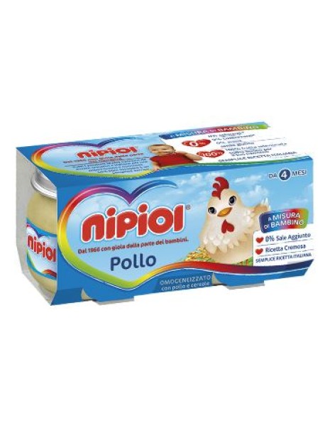 NIPIOL OMOGENEIZZATO POLLO 2x80G