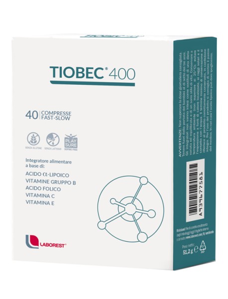 TIOBEC 400 FAST-SLOW 40 COMPRESSE