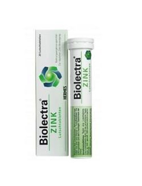 BIOLECTRA-ZINCO VIT C 20CPR