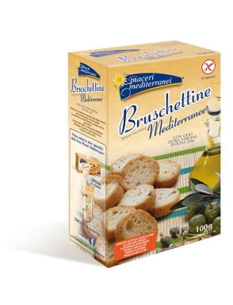 PIACERI MEDITERRANEI BRUSCHETTINE 100G