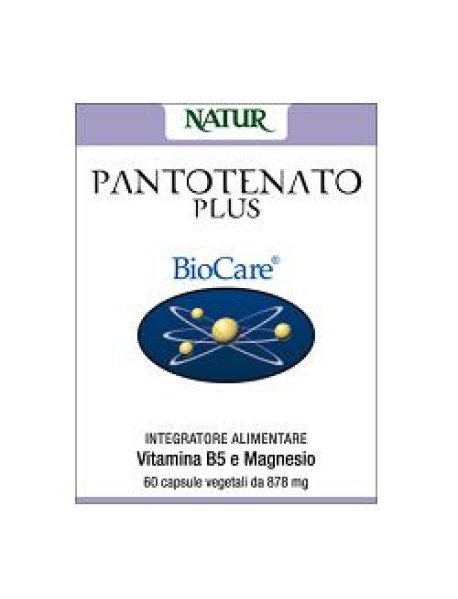 PANTOTENATO PLUS BIOCARE 60CPS