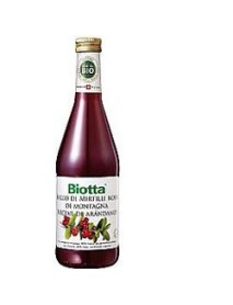 FIOR DI LOTO SUCCO MIRTILLO ROSSO 500ML BIOTTA