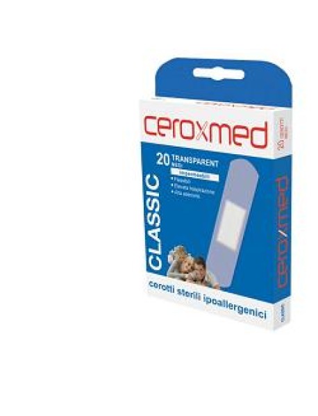 CEROXMED CLASSIC CEROTTI TRASPARENTI MEDI 20 CEROTTI