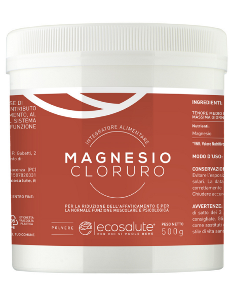 MAGNESIO CLORURO POLVERE 500G 