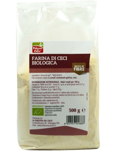 BIOFIBRE+ FARINA CECI BIO 500G