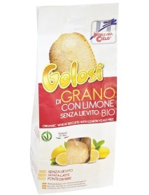 LA FINESTRA SUL CIELO BISCOTTI GOLOSI SENZA LIEVITO CON GRANO E LIMONE BIO 250G