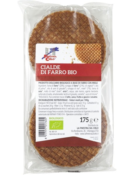 CIALDE FARRO RIPIENE 175G FINEST