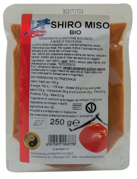 SHIRO MISO BI DOLCE 250GR (I1/1S