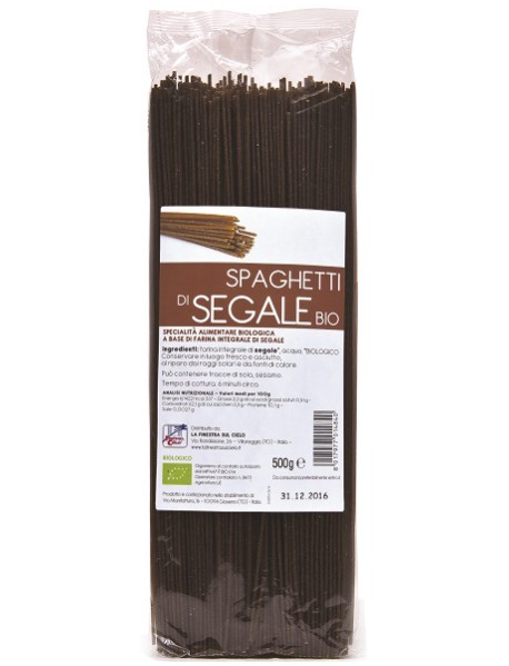 SPAGHETTI DI SEGALE BIO 500G