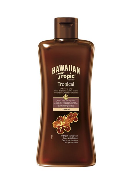 HAWAIIAN T TANNING OIL SPF0