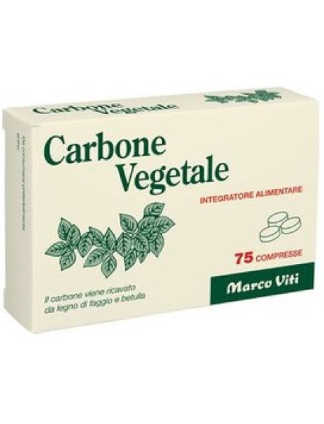 MARCO VITI CARBONE VEGETALE 75 COMPRESSE