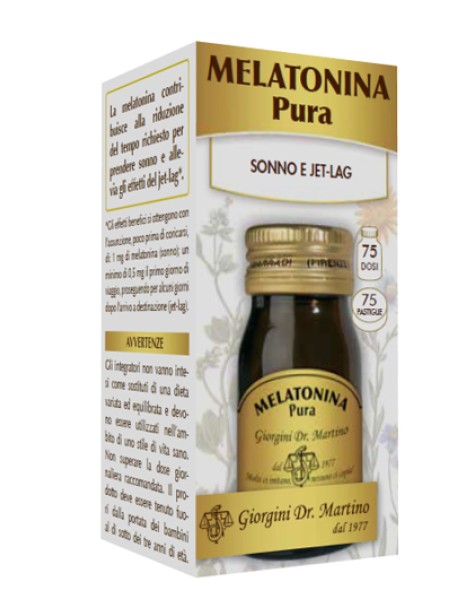 DR.GIORGINI MELATONINA PURA 75 PASTIGLIE 30G 