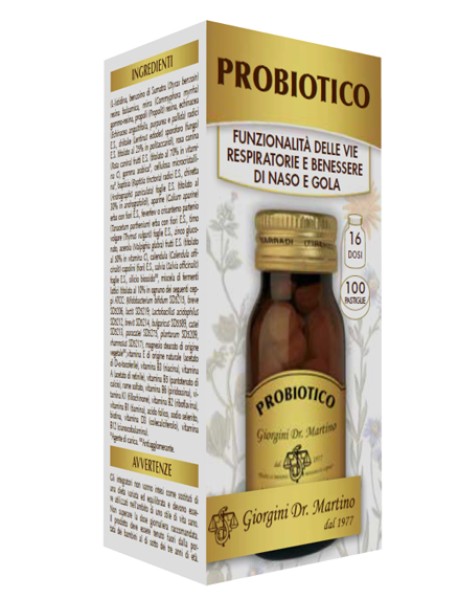 DR.GIORGINI PROBIOTICO 100 PASTIGLIE 50G FERRIER