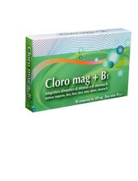 CLORO MAG + B1 40CPR AURORA