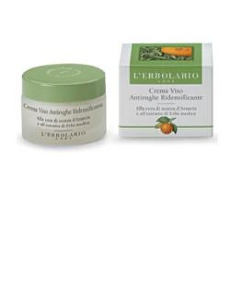 L'ERBOLARIO CREMA VISO ANTI-RUGHE CERA SCORZE D'ARANCIA ED ESTRATTO DI ERBA MEDICA 50ML