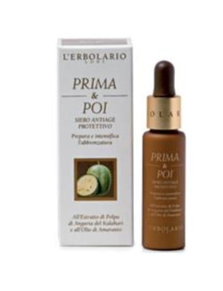 L'ERBOLARIO PRIMA & POI SIERO ANTIAGE PROTETTIVO 28ML