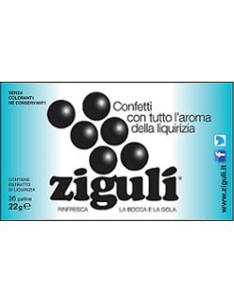 ZIGULI' LIQUIRIZIA 36 PALLINE