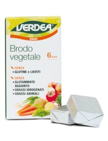 VERDEA BRODO VEGETALE 6 CUBETTI 10G