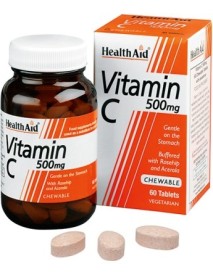 VITAMINA C 500 MASTIC 60CPR (801