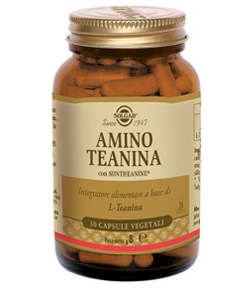 SOLGAR AMINO TEANINA 30 CAPSULE VEGETALI 