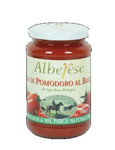 SALSA AL BASILICO ALBERESE 340GR